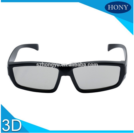 Machen Sie passive lineare polarisierte Gläser 3d für 3D, 4D, 5D, 6D, Fernsehen des Theater-9D des Kino-Movies&3D