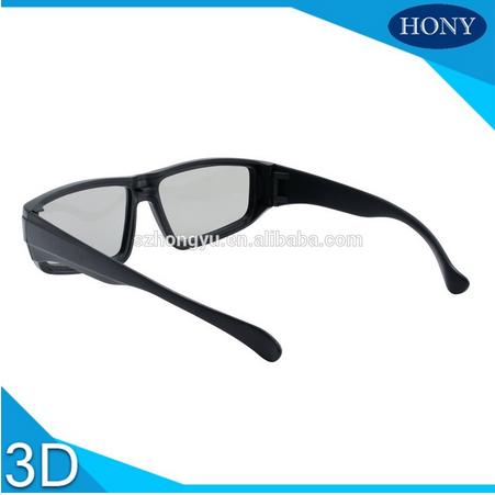 Machen Sie passive lineare polarisierte Gläser 3d für 3D, 4D, 5D, 6D, Fernsehen des Theater-9D des Kino-Movies&3D