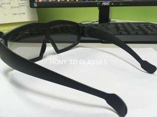 Kino benutzte schwarze lineare polarisierte 3d Gläser Imax Eeywear mit großem Rahmen