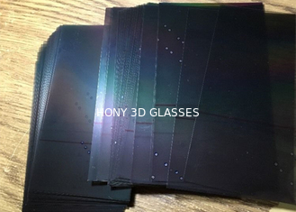 Kundenspezifischer glatter LCD-Polarisator-Filmstreifen, linearer lcd-Monitor polarisierte Film 90 145 Grad