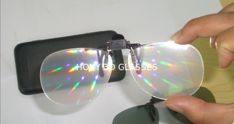 Plastikeffekt-Gläser der Feuerwerks-3D, freundliche Gläser 3D Eco
