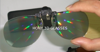 Weiße Feuerwerks-Gläser des Kino-3D schädigen Widerstand 0.06mm Lense