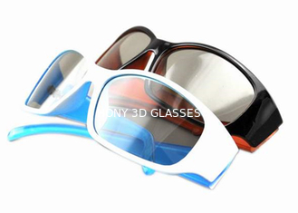 Reald-System-Rundschreiben polarisierte Plastik-Gläser des Kino-3D - Antikratzer-Linsen