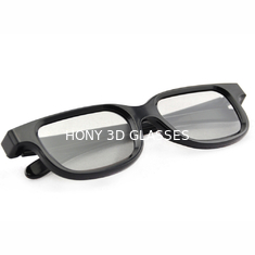 Wirkliches d-Rundschreiben polarisierte Gläser 3D besitzt Schutzbrillen Logo Prints EN71 3d für Fernsehen