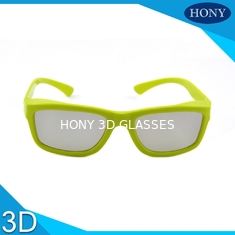 Verbrauchsglas-passives Rundschreiben des kino-3D polarisierte Eyewear-weichen Rahmen