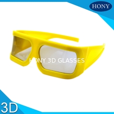 ABS Frame Kunststoff kreisförmige polarisierte Gläser 3d Theater Brille mit große Größen