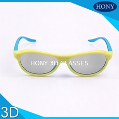 Wirkliche d-Plastik-Gläser 3D für Erwachsen-blaue orange Gelb-Kino-Gläser