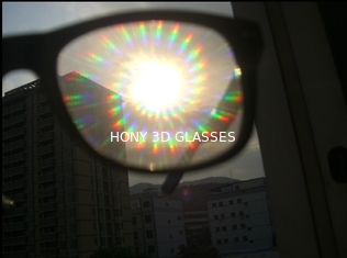 Feuerwerks-Glas-Plastikrahmen-Spiralen-Effekt LED-Anzeigen-3D