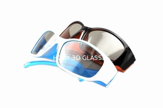 Plastikrahmen-lineare polarisierte Gläser 3D für Kino-Antikratzer-Linsen