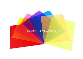 0 Grad-glatte rote blaue goldene Farbe polarisierte Film-Blätter für LCD, Farbe-LCD-Polarisator-Film mit Kleber