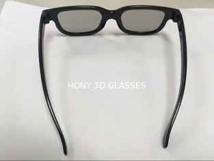 Wiederverwendbares Plastikrundschreiben polarisierte Gläser 3D für Kino mit Antikratzer-Linse