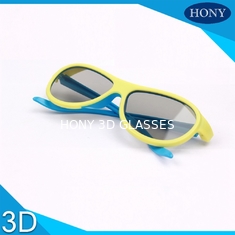 Erwachsene passive Glas-lineare polarisierte Linse des Kino-3D mit Blauer/Gelb-Farbe