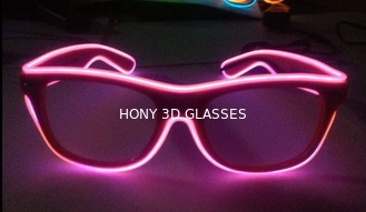 Hohe Helligkeits-orange EL-Draht-Gläser für Partei-Show mit PC-Plastikrahmen