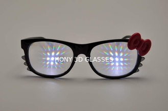 Hello Kitty-Plastikbeugungs-Gläser mit klarer Linse für Mädchen