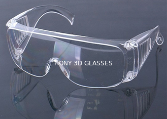 Des Rahmen-materielle neueste Produktsicherheits-Schutzbrillen-Augenschutz-freien Raumes PVCs Hony Farbe