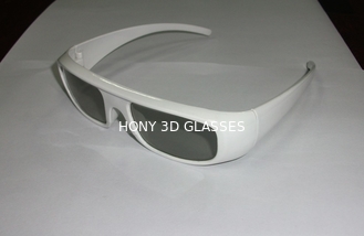 Machen Sie kundenspezifisches Logo passives Plastikrundschreiben polarisierte wirkliche Gläser D 3D für Kinos