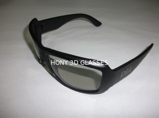 Passives Rundschreiben polarisierte 3D Gläser für Fahrwerk-Fernsehkino-Film, Gläser 3D polarisierte passives für Fahrwerk TCL Samsung