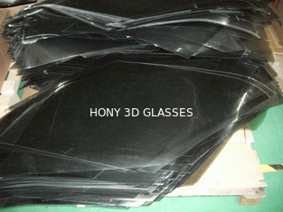 Linsen-LCD polarisierte Film-Blatt-Ersatz-Antikratzer-Grau-Farbe der Glas-3D