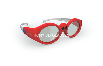 Gewohnheit scherzt Gläser Lcd-Linsen DLP-Verbindungs-3D für Fernsehroten Rahmen 120Hz