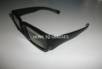 Lineare polarisierte Gläser 3D Imax mit ABS schwärzen Plastikrahmen
