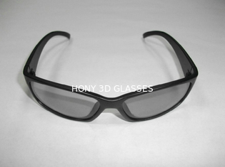 Schwarze lineare polarisierte PC 3D Gläser mit Plastikrahmen CER EN71 Rohs