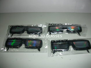 0,06 mm PVC / PET Laser Objektive drei d Brille / 3d brille Feuerwerk