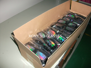 0,06 mm PVC / PET Laser Objektive drei d Brille / 3d brille Feuerwerk