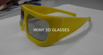 Verdicken Sie lineare polarisierte Plastikgläser 3D für 3D Fernsehen, Antireflektierendes