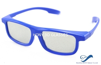 Kino-aktive Fensterladen-Gläser Reald 3D Masterimage, blaue Gläser des Plastik3d