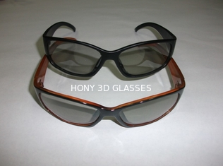 Kino-Gebrauchs-Plastikrundschreiben 3D polarisierte Glas-Sonnenbrille CER-FCC RoHS