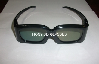 bereiten wieder aufladbare Gläser DLP-120Hz Verbindungs-3D für 3D Projektor, blaues Schwarz-Weiß vor