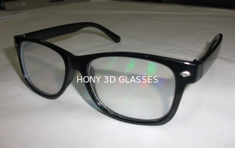 Schwarze Gläser der Rahmen-Beugungs-3D für Feuerwerke, Regenbogen-Betrachtengläser