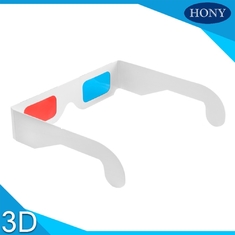 Rotes Cyan-blaues der populären Gläser des Anaglyph 3d für normale Bücher PC/3D und Zeitschriften 3D