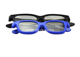 Machen Sie Plastikkinder lineare polarisierte 3D Gläser für Kino 3D 4D 5D 6D, passive IMAX 3d lineare Gläser der Kind