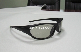 Arbeiten Sie Plastikrundschreiben polarisierte Gläser 3D für Kino CER EN71 um