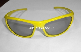 Arbeiten Sie Plastikrundschreiben polarisierte Gläser 3D für Kino CER EN71 um