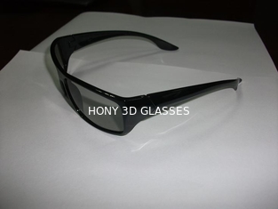 Passiver PC Plastikrundschreiben polarisierte Gläser 3D 4D 5D 6D für Fernsehen Fahrwerk-3D