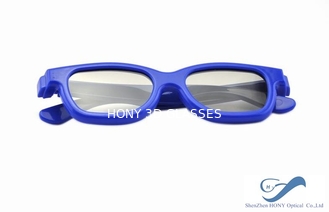 Blauer Rahmen Reald 3D polarisierte die Gläser, die für Kinder und Erwachsenen Kreis sind
